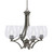 Toltec Lighting - 564-GP-4810 - Four Light Chandelier - Zilo - Graphite