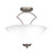 Toltec Lighting - 565-GP-2161 - Three Light Semi-Flush Mount - Zilo - Graphite