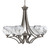 Toltec Lighting - 566-GP-4109 - Six Light Chandelier - Zilo - Graphite