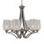 Toltec Lighting - 566-GP-4253 - Six Light Chandelier - Zilo - Graphite