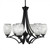 Toltec Lighting - 566-MB-4165 - Six Light Chandelier - Zilo - Matte Black