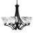 Toltec Lighting - 566-MB-4769 - Six Light Chandelier - Zilo - Matte Black
