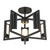 George Kovacs - P1554-66A-L - LED Wall Sconce - Trizay - Coal Black