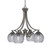 Toltec Lighting - 568-GP-5112 - Four Light Chandelier - Zilo - Graphite
