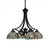 Toltec Lighting - 568-MB-9905 - Four Light Chandelier - Zilo - Matte Black