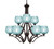 Toltec Lighting - 569-DG-4605 - Nine Light Chandelier - Zilo - Dark Granite