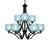Toltec Lighting - 569-MB-4605 - Nine Light Chandelier - Zilo - Matte Black