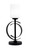 Toltec Lighting - 56-MB-310 - One Light Accent Lamp - Accent Lamps - Matte Black