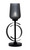 Toltec Lighting - 56-MB-4252 - One Light Accent Lamp - Accent Lamps - Matte Black