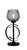 Toltec Lighting - 56-MB-4602 - One Light Accent Lamp - Accent Lamps - Matte Black