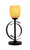 Toltec Lighting - 56-MB-625 - One Light Accent Lamp - Accent Lamps - Matte Black