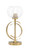 Toltec Lighting - 56-NAB-202 - One Light Accent Lamp - Accent Lamps - New Age Brass