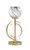 Toltec Lighting - 56-NAB-4109 - One Light Accent Lamp - Accent Lamps - New Age Brass