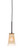 Toltec Lighting - 572-DG-630 - One Light Mini Pendant - Apollo - Dark Granite