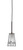 Toltec Lighting - 572-DG-9554 - One Light Mini Pendant - Apollo - Dark Granite