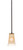 Toltec Lighting - 573-DG-630 - One Light Mini Pendant - Apollo - Dark Granite