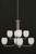 Toltec Lighting - 578-GP-615 - Eight Light Chandelier - Apollo - Graphite