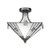 Toltec Lighting - 579-GP-9532 - Two Light Semi-Flush Mount - Apollo - Graphite