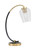 Toltec Lighting - 57-MBNAB-210 - One Light Desk Lamp - Desk Lamps - Matte Black & New Age Brass