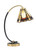 Toltec Lighting - 57-MBNAB-9345 - One Light Desk Lamp - Desk Lamps - Matte Black & New Age Brass