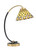 Toltec Lighting - 57-MBNAB-9415 - One Light Desk Lamp - Desk Lamps - Matte Black & New Age Brass