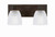 Toltec Lighting - 582-DG-500 - Two Light Bath Bar - Apollo - Dark Granite