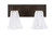 Toltec Lighting - 582-DG-729 - Two Light Bath Bar - Apollo - Dark Granite
