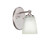 Toltec Lighting - 5911-BN-460 - One Light Wall Sconce - Capri - Brushed Nickel