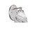 Toltec Lighting - 5911-BN-4769 - One Light Wall Sconce - Capri - Brushed Nickel