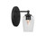 Toltec Lighting - 5911-MB-210 - One Light Wall Sconce - Capri - Matte Black