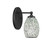 Toltec Lighting - 5911-MB-4165 - One Light Wall Sconce - Capri - Matte Black