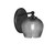Toltec Lighting - 5911-MB-4602 - One Light Wall Sconce - Capri - Matte Black
