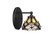 Toltec Lighting - 5911-MB-9435 - One Light Wall Sconce - Capri - Matte Black