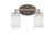 Toltec Lighting - 5912-BN-310 - Two Light Bath Bar - Capri - Brushed Nickel
