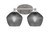 Toltec Lighting - 5912-BN-4622 - Two Light Bath Bar - Capri - Brushed Nickel