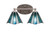 Toltec Lighting - 5912-BN-9325 - Two Light Bath Bar - Capri - Brushed Nickel