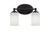 Toltec Lighting - 5912-MB-310 - Two Light Bath Bar - Capri - Matte Black