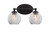 Toltec Lighting - 5912-MB-4102 - Two Light Bath Bar - Capri - Matte Black