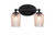 Toltec Lighting - 5912-MB-4253 - Two Light Bath Bar - Capri - Matte Black