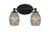 Toltec Lighting - 5912-MB-5054 - Two Light Bath Bar - Capri - Matte Black