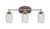 Toltec Lighting - 5913-BN-210 - Three Light Bath Bar - Capri - Brushed Nickel