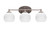Toltec Lighting - 5913-BN-4101 - Three Light Bath Bar - Capri - Brushed Nickel