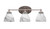 Toltec Lighting - 5913-BN-4769 - Three Light Bath Bar - Capri - Brushed Nickel