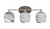 Toltec Lighting - 5913-BN-4819 - Three Light Bath Bar - Capri - Brushed Nickel