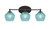 Toltec Lighting - 5913-MB-4625 - Three Light Bath Bar - Capri - Matte Black