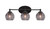 Toltec Lighting - 5913-MB-5112 - Three Light Bath Bar - Capri - Matte Black