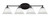 Toltec Lighting - 5914-MB-311 - Four Light Bath Bar - Capri - Matte Black