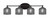 Toltec Lighting - 5914-MB-4612 - Four Light Bath Bar - Capri - Matte Black