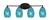 Toltec Lighting - 5914-MB-5055 - Four Light Bath Bar - Capri - Matte Black