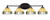 Toltec Lighting - 5914-MB-9405 - Four Light Bath Bar - Capri - Matte Black